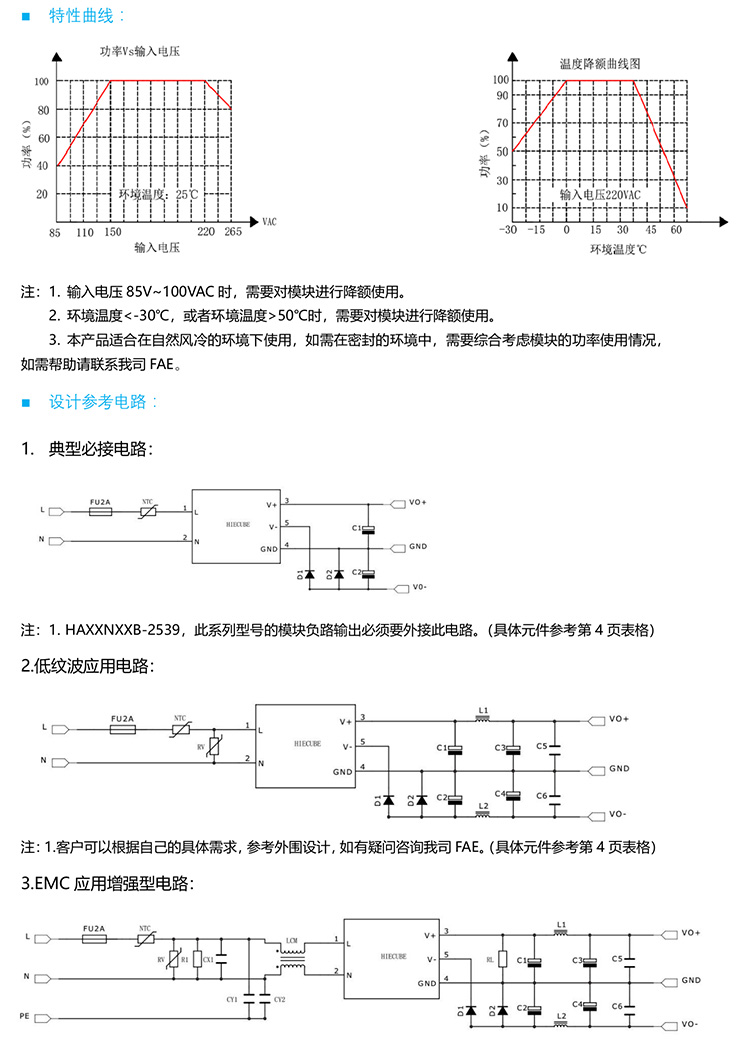 HA12N10B-2539的特性曲线和应用电路