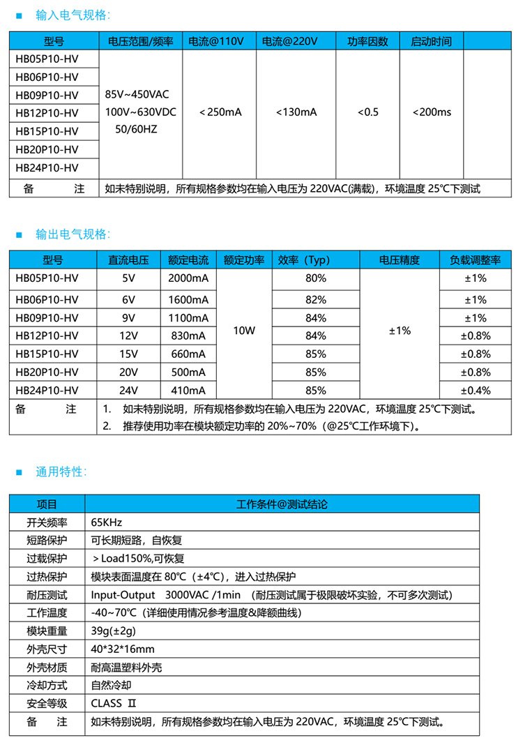 三相四线电源模块